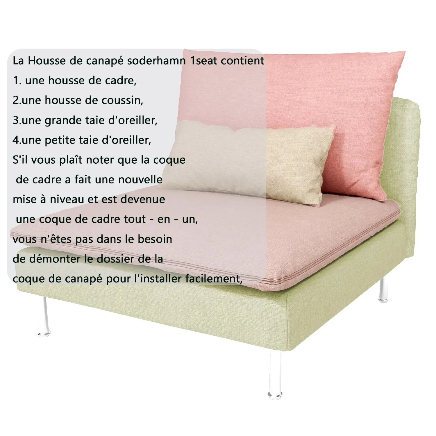 Housse Soderhamn Polyester Personnalisable CRILUX Housse de France
