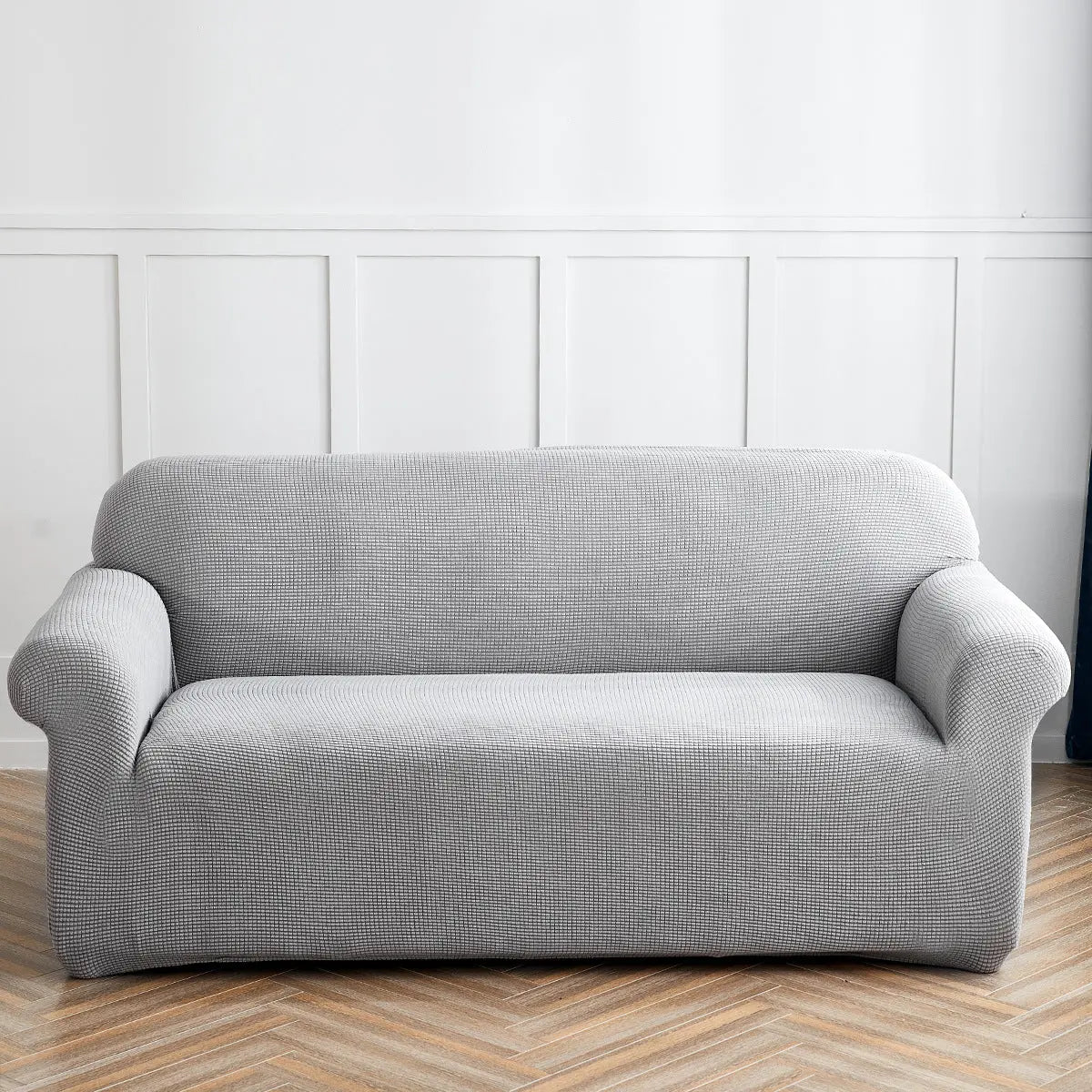 Housse Soderhamn Velours Tout-en-Un CORVINA Light Gray-145To180CM
