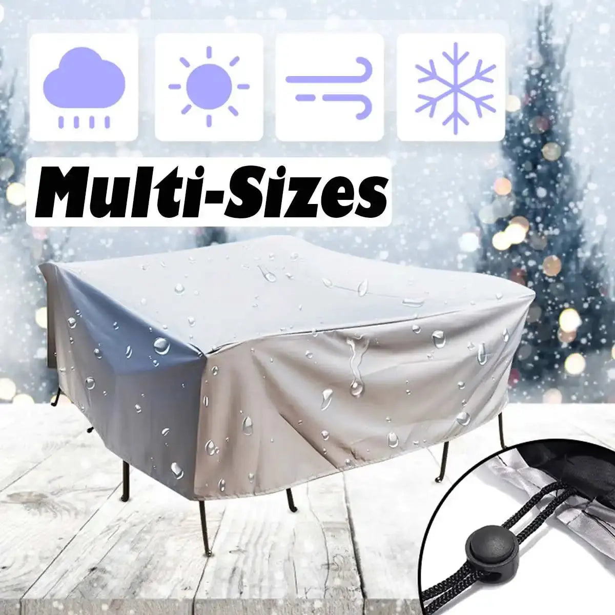 Housse Table Jardin Imperméable PROTELO Housse de France