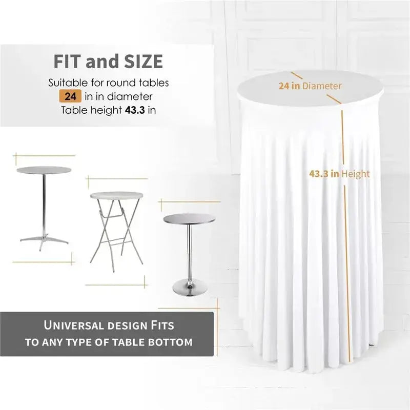 Housse Table Mange Debout Extensible **PALONA** Housse de France