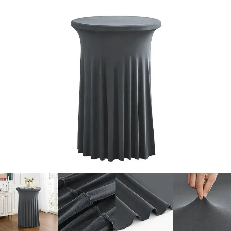 Housse Table Mange Debout Moderne LUMINA Housse de France