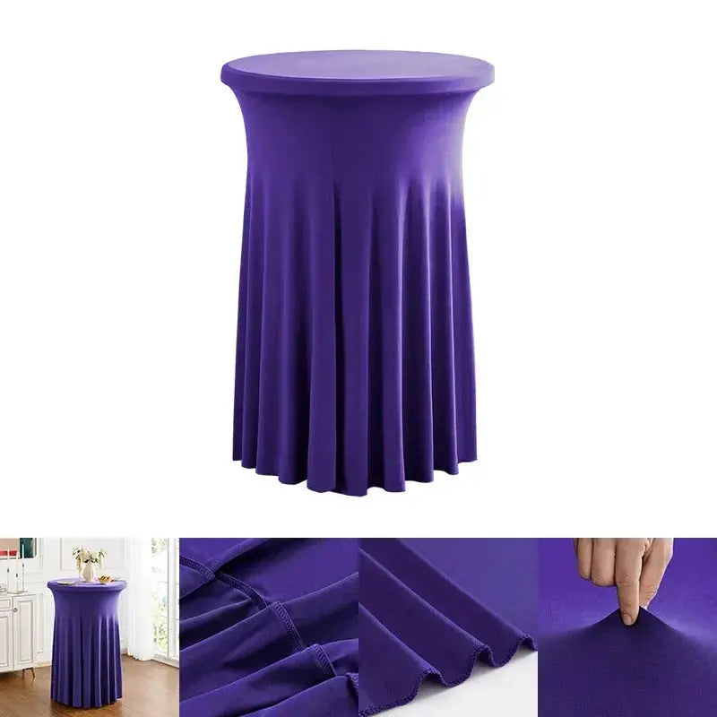 Housse Table Mange Debout Moderne LUMINA Housse de France