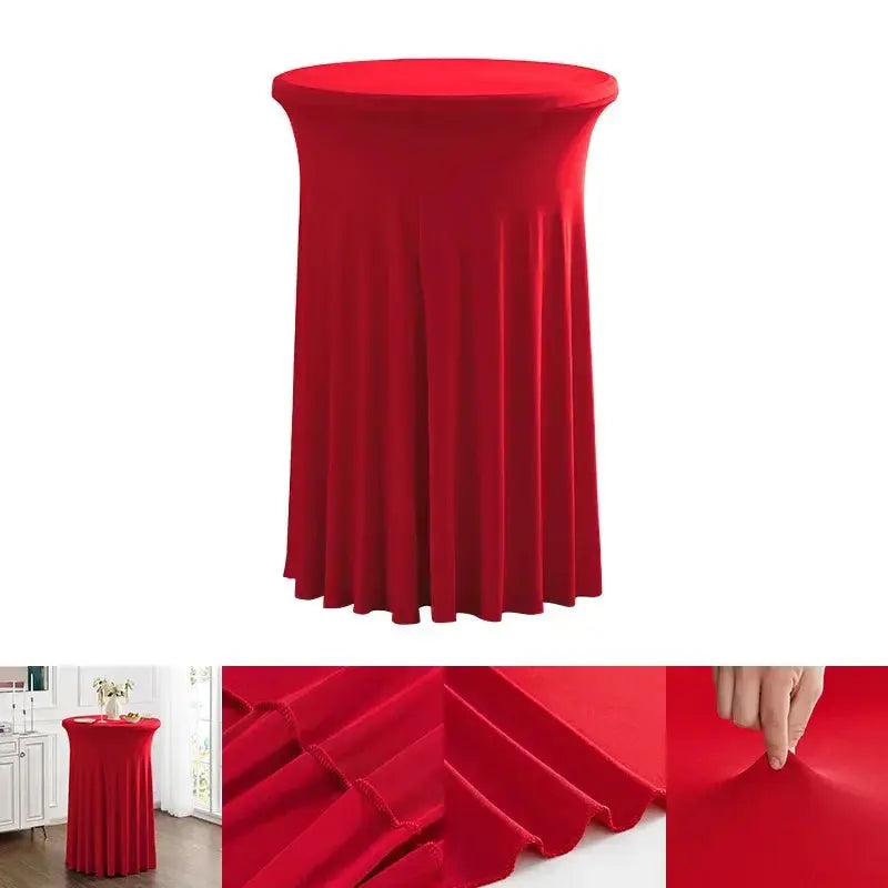 Housse Table Mange Debout Moderne LUMINA Housse de France