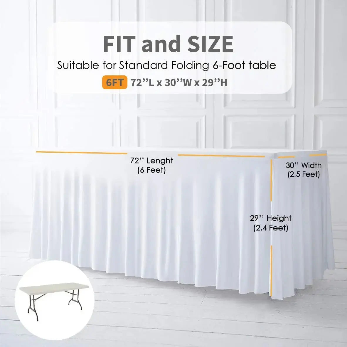 Housse Table Mange Debout Spandex Résistante FESTINA Housse de France