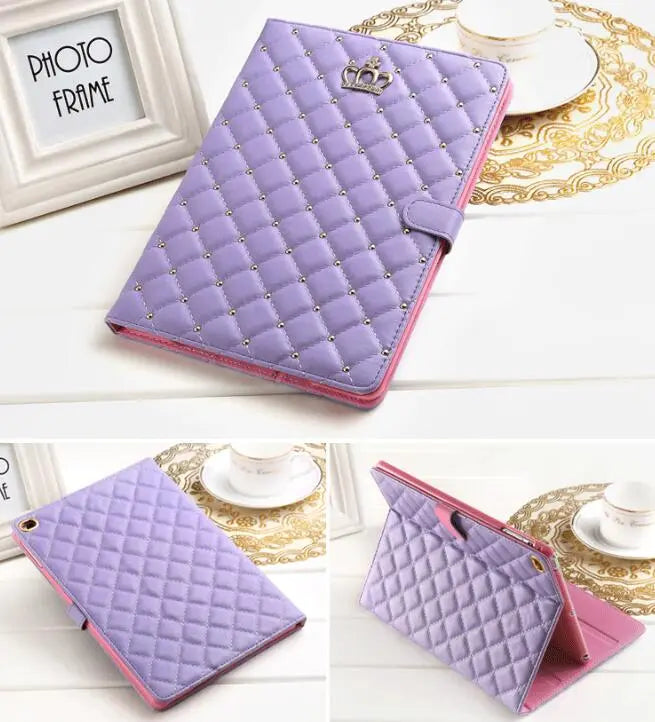 Housse Tablette Cuir Résistant FYLAN Purple-10.2 air3 10.5
