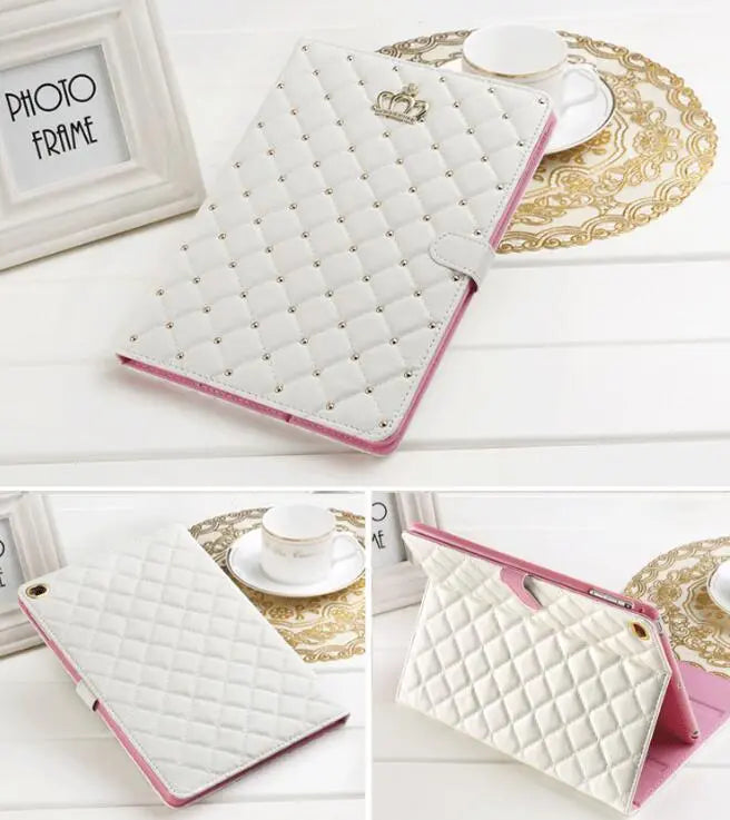 Housse Tablette Cuir Résistant FYLAN White-2019 10.2 air3 10.5