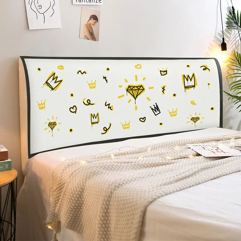 Housse Tête de Lit Extensible **VELINA** CTZ483color-Length150cm