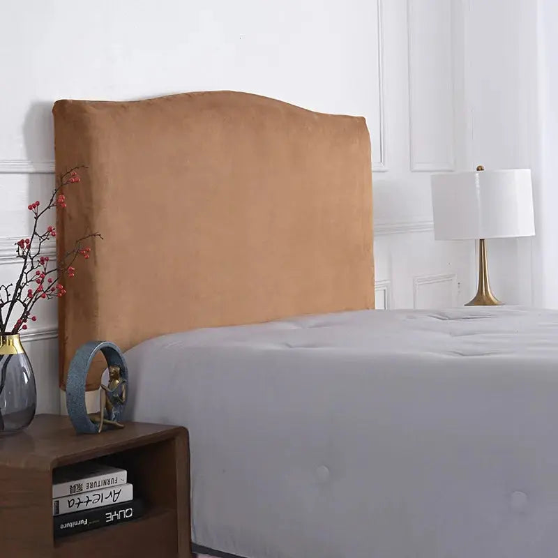 Housse Tête de Lit Velours Élastique VELUNA Housse de France