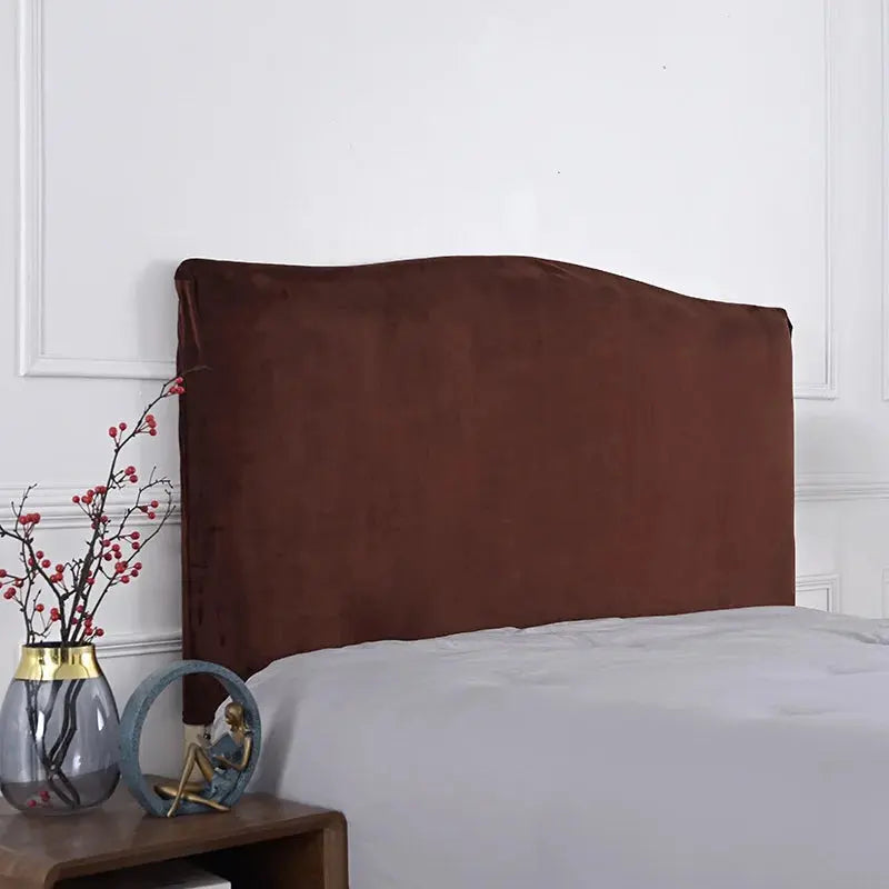 Housse Tête de Lit Velours Élastique VELUNA Housse de France