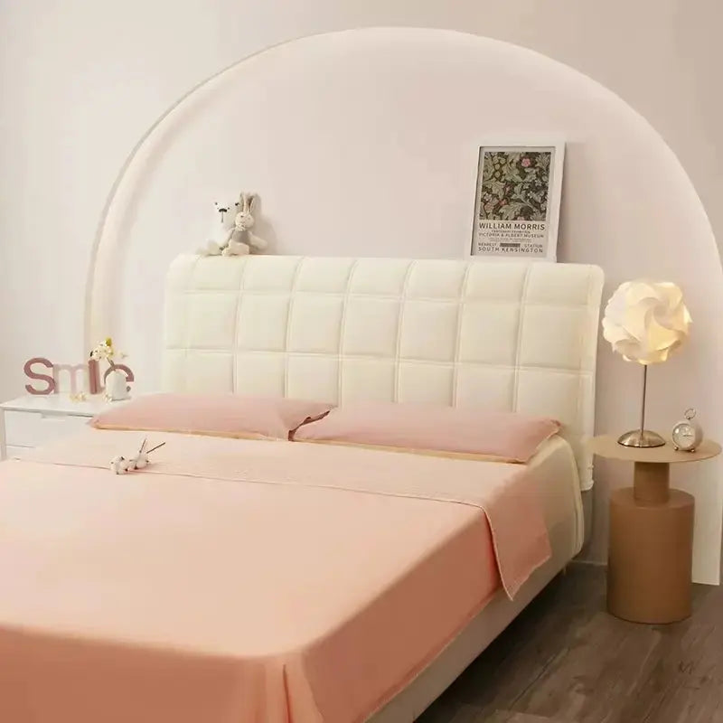 Housse Tête de Lit Velours Plaid QUORIN Housse de France