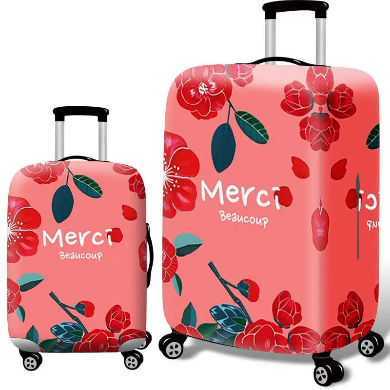 Housse Valise Polyester Résistante CATRUX Camellia-L