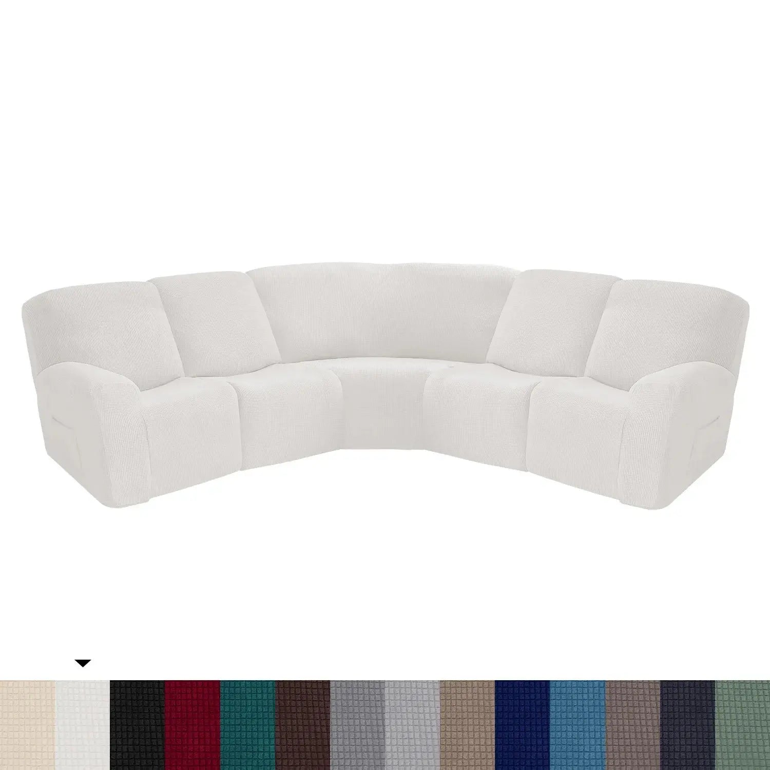 Housse canapé d'angle 5 Places DECOFLEX Housse de France