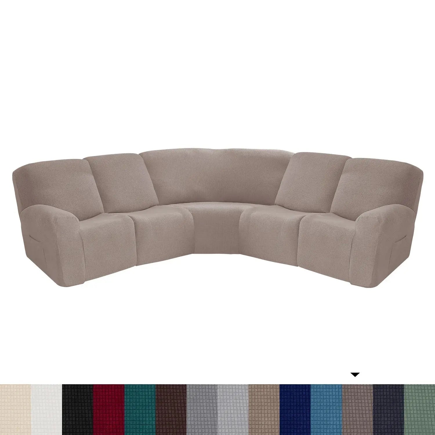 Housse canapé d'angle 5 Places DECOFLEX Housse de France