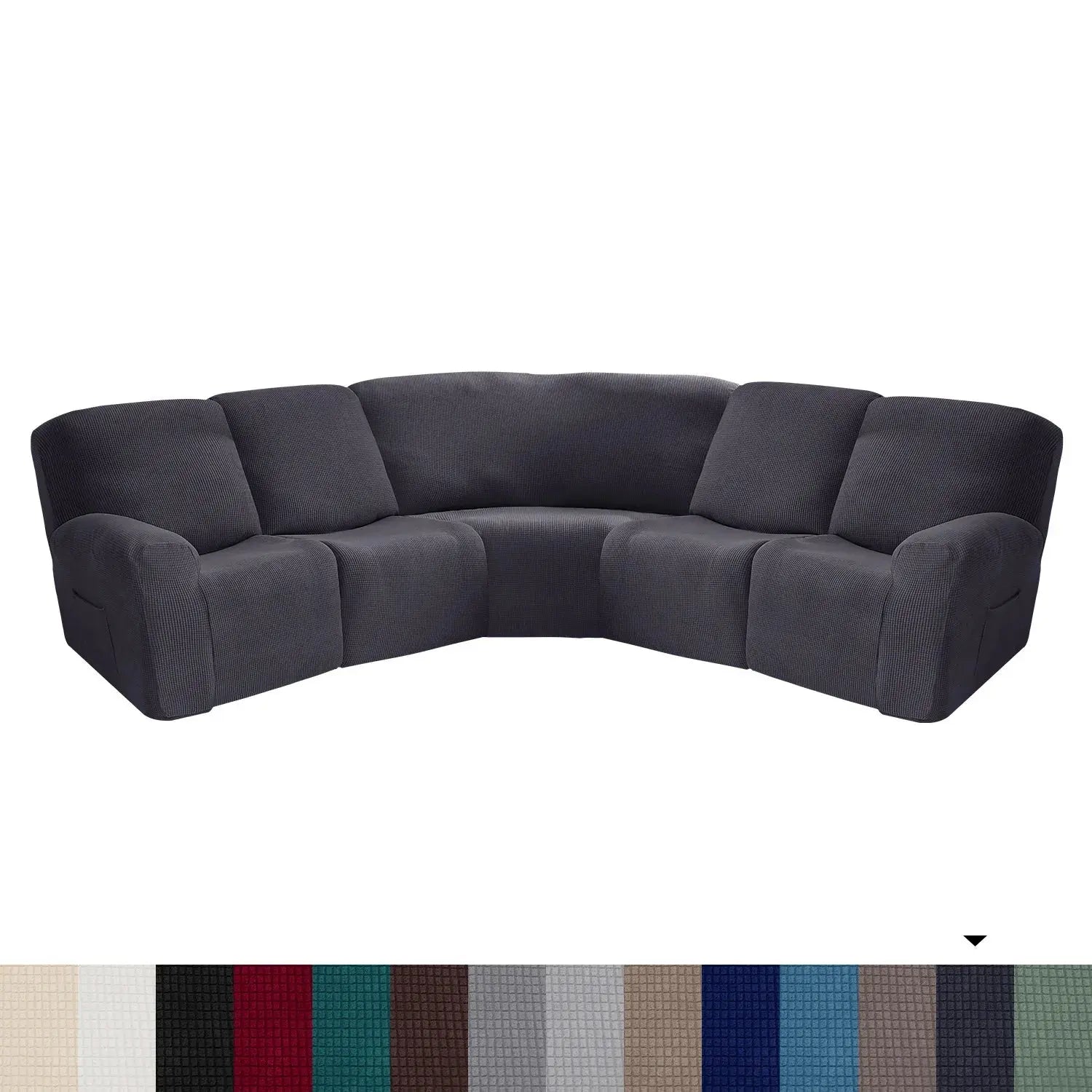 Housse canapé d'angle 5 Places DECOFLEX Housse de France