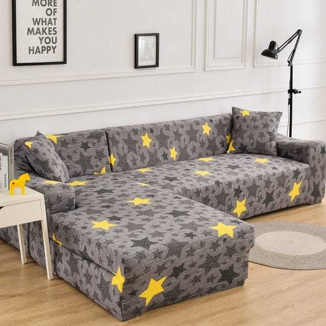 Housse canapé d'angle NEOONA, couverture intégrale pour mobilier Housse De France
