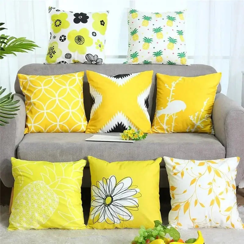 Housse coussin canapé Iris Housse de France