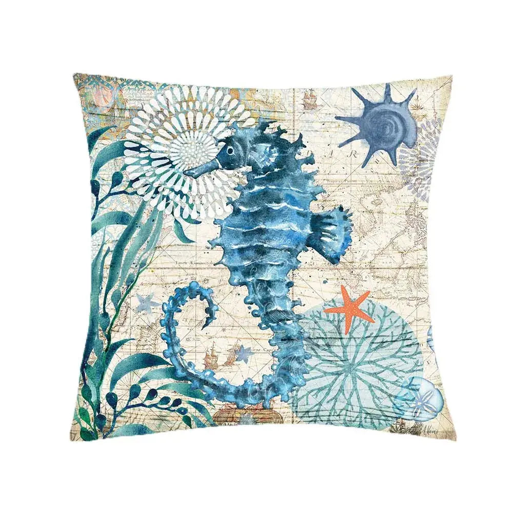Housse coussin canapé Jade Housse de France