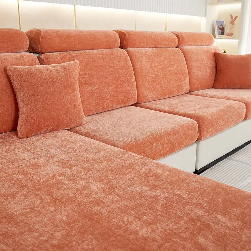 Housse Assise Minimaliste CHENIX Advanced Orange-Large Single