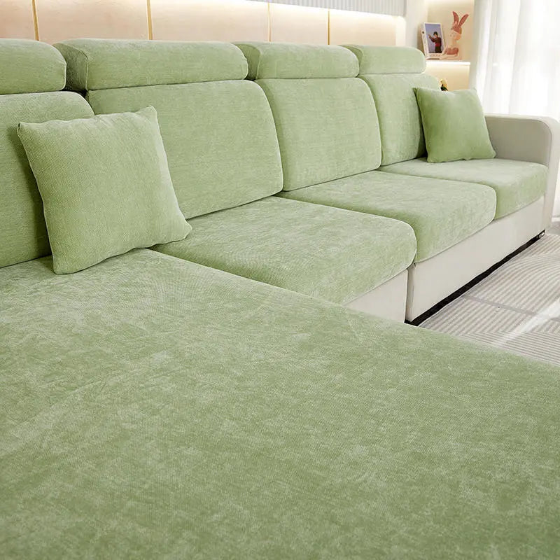 Housse Assise Minimaliste CHENIX Mint Green-Large Double