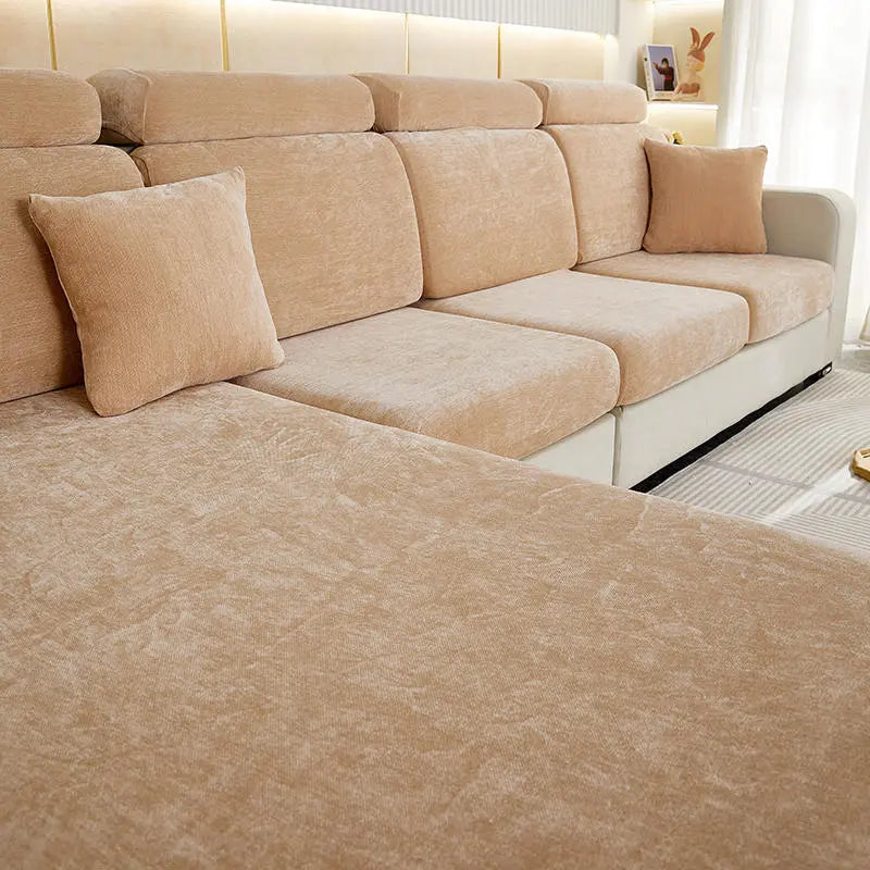 Housse Assise Minimaliste CHENIX Khaki-Large Double