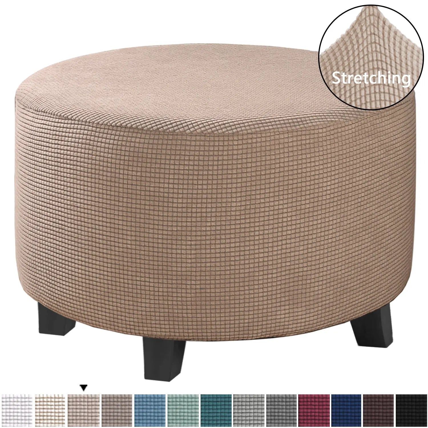 Housse de Banquette Élastique KAVO Khaki-Medium
