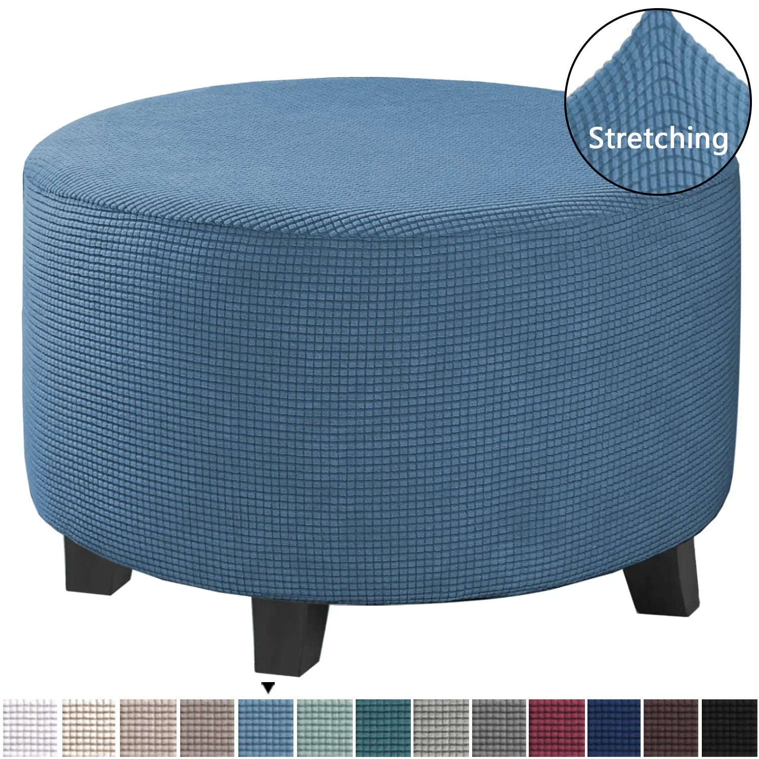Housse de Banquette Élastique KAVO Dust blue-Small