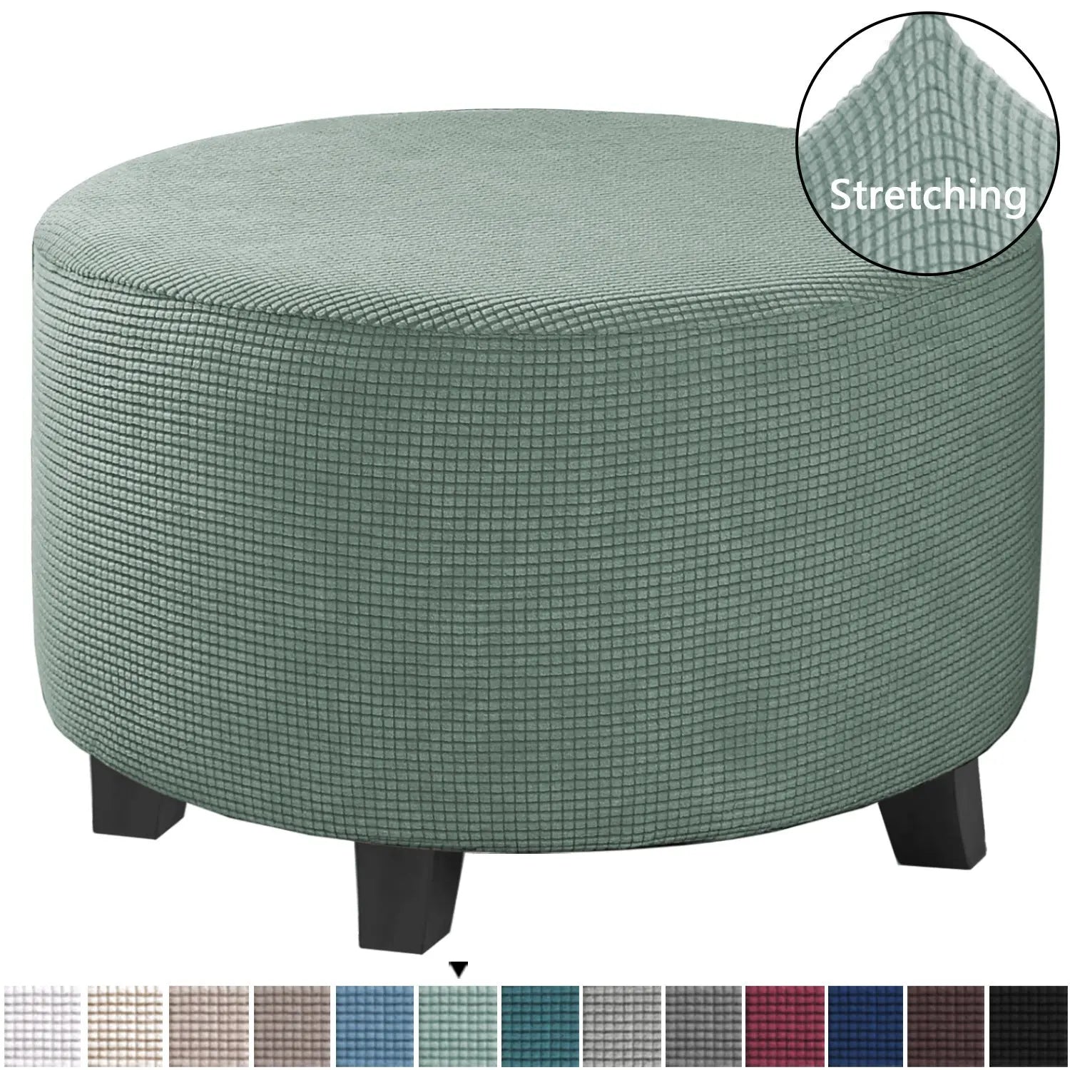 Housse de Banquette Élastique KAVO gray green-large