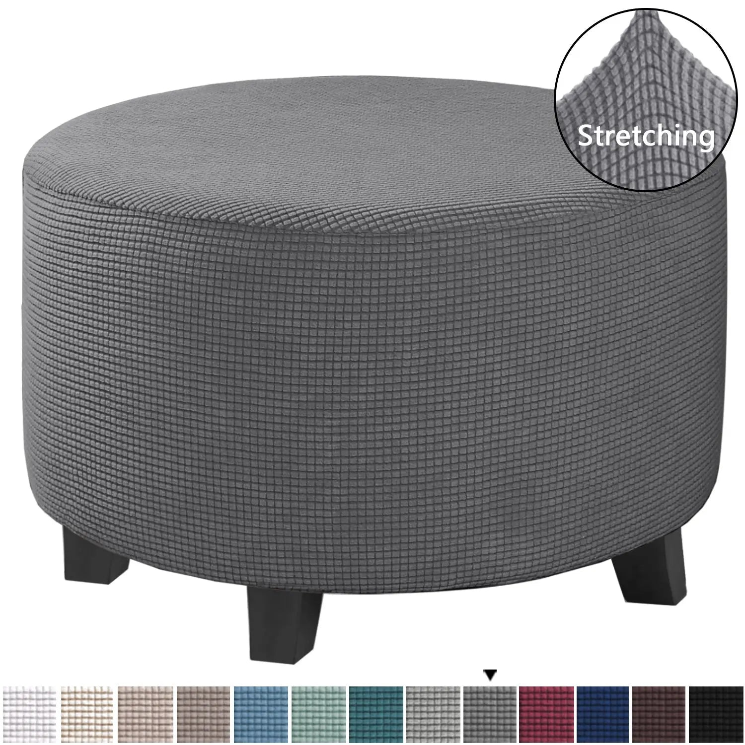 Housse de Banquette Élastique KAVO Grey-Medium