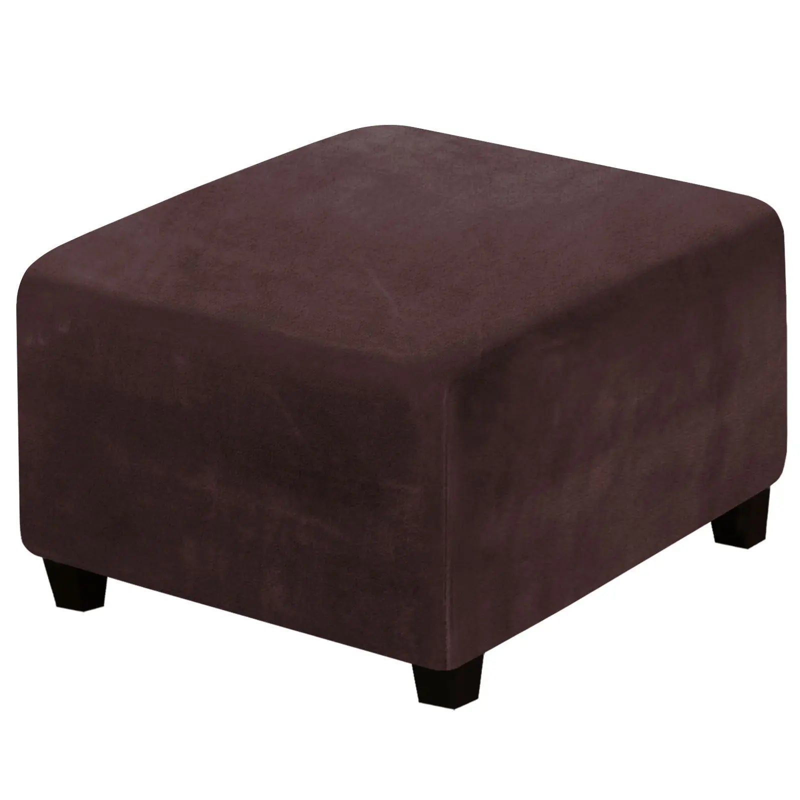 Housse de Banquette Velours AZUR Brown1-Sofa Cover
