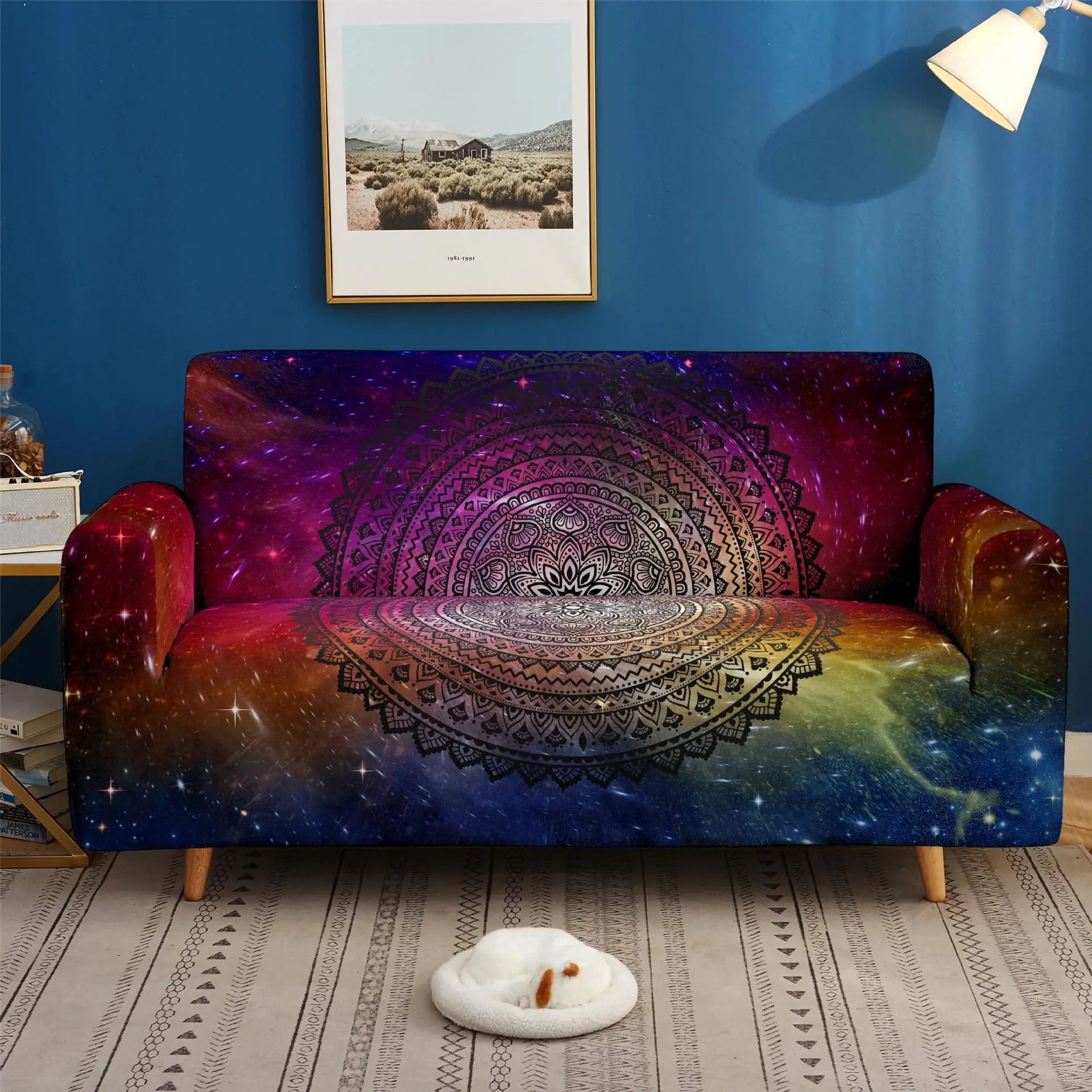Housse de Canapé Antidérapante MODERVE BDW81 style-90X140CM