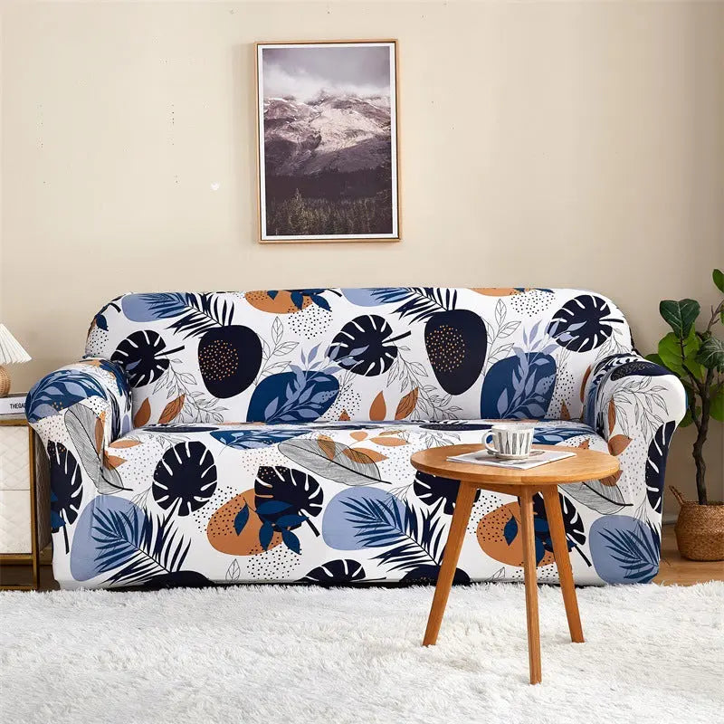 Housse de Canapé Imprimée ELASTIK Monet-Single Sofa