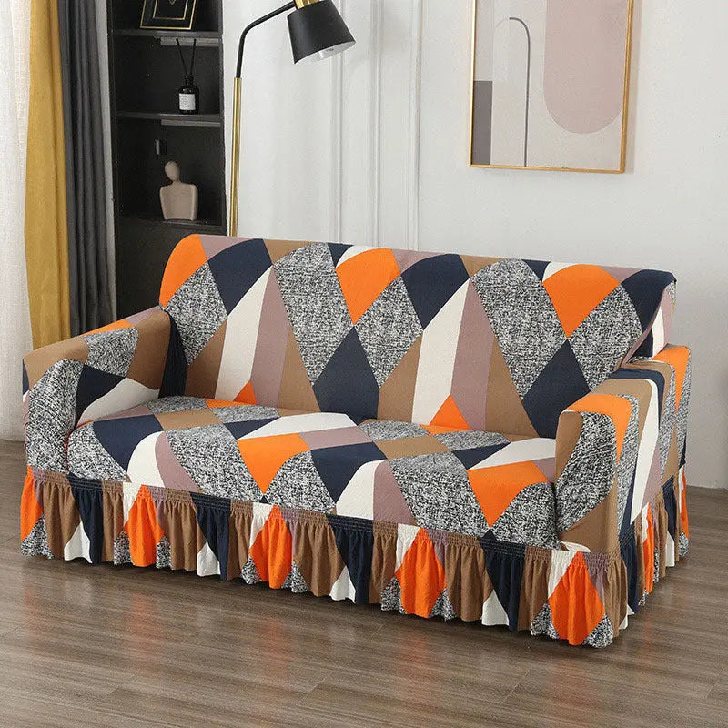 Housse de Canapé Universelle QUOVA Rubik's Cube-Four Size 235 300cm