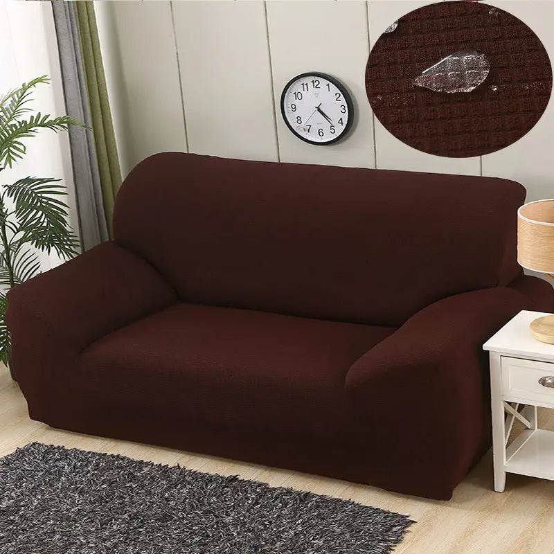 Housse de Canapé Imperméable SOFITA Brown-Double