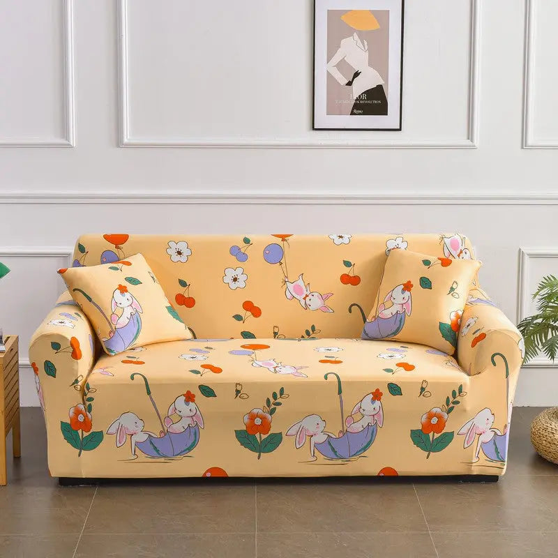 Housse de Canapé Imprimée SILOTEX Pastoral Life-Single Seat