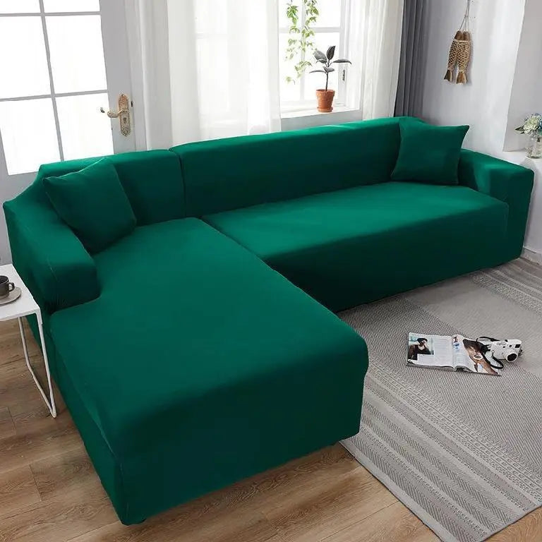 Housse de Canapé Moderne INCLUSIM Dark Green-235x300cm