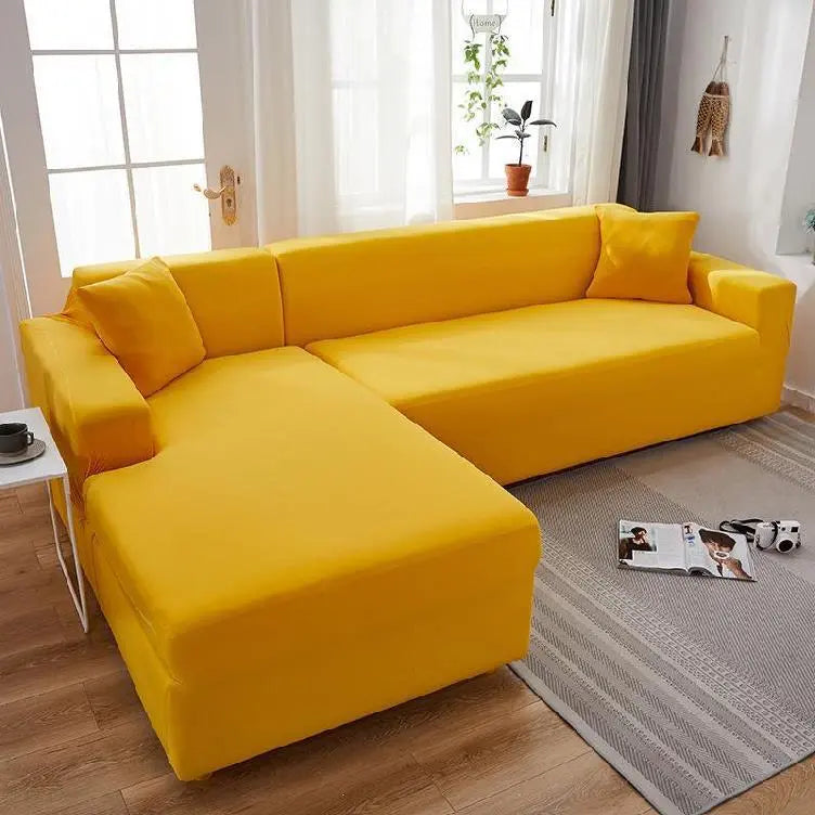 Housse de Canapé Moderne INCLUSIM Yellow-235x300cm