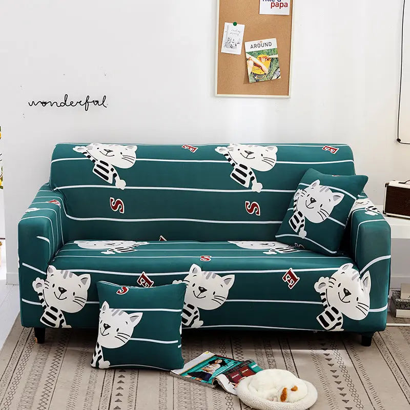 Housse de Canapé Moderne POLYSOFA Tiger-Four people