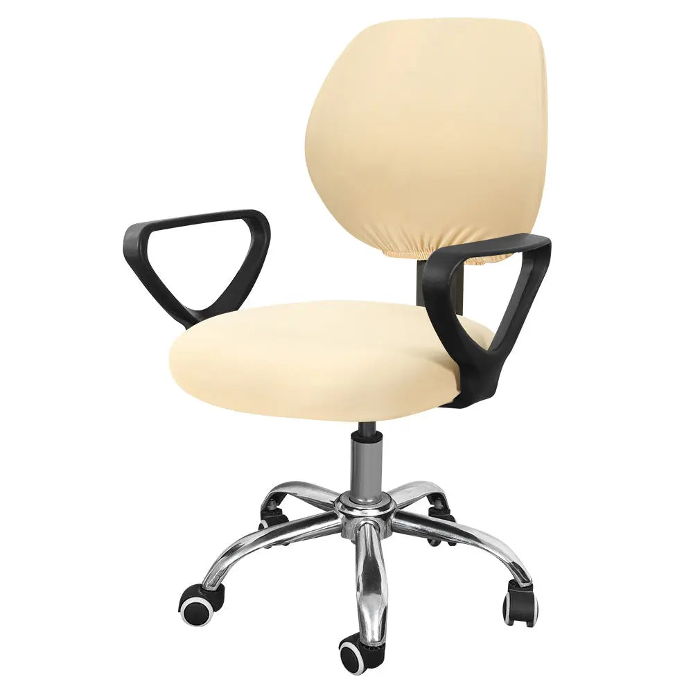 Housse de Chaise Élastique LIVA Beige-As shown in the figure