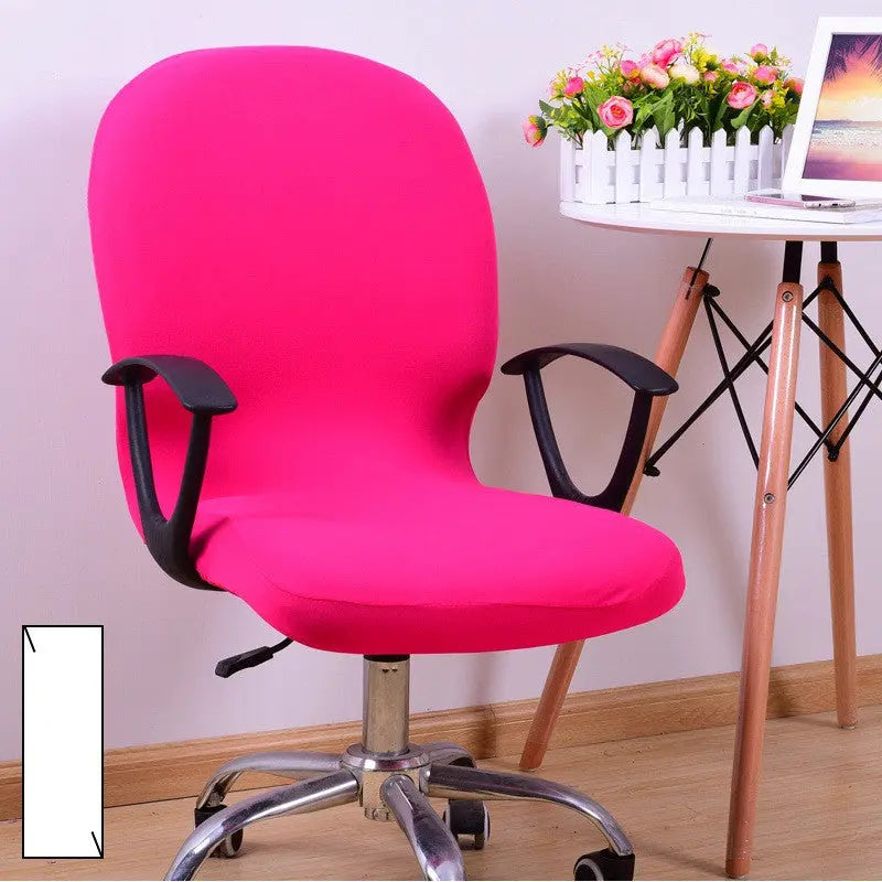 Housse de Chaise Élastique VIOLETTA Rose Red-Default