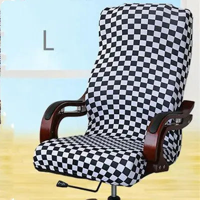 Housse de Chaise Rotative ZAPA Black and white-L