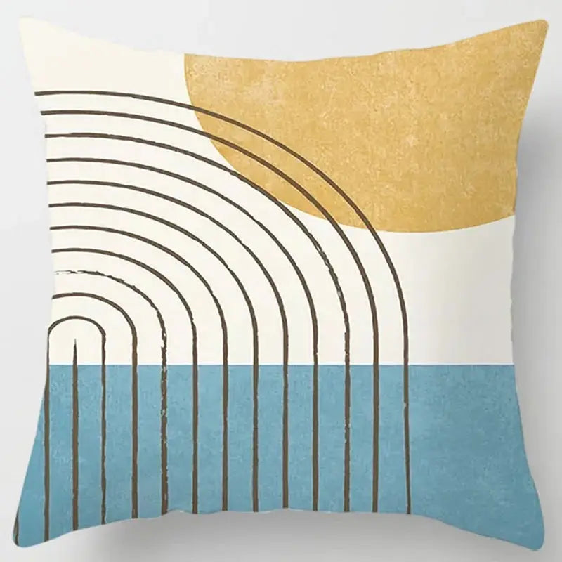 Housse de Coussin Abstrait POLENA Housse de France