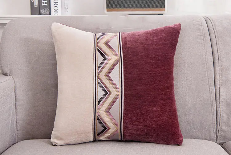 Housse de Coussin Cachemire RELINA Red