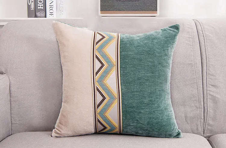 Housse de Coussin Cachemire RELINA Green