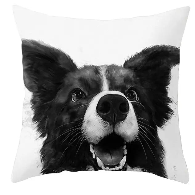 Housse de Coussin Cartoon Animal ANIDECOR DRD9110-45x45cm