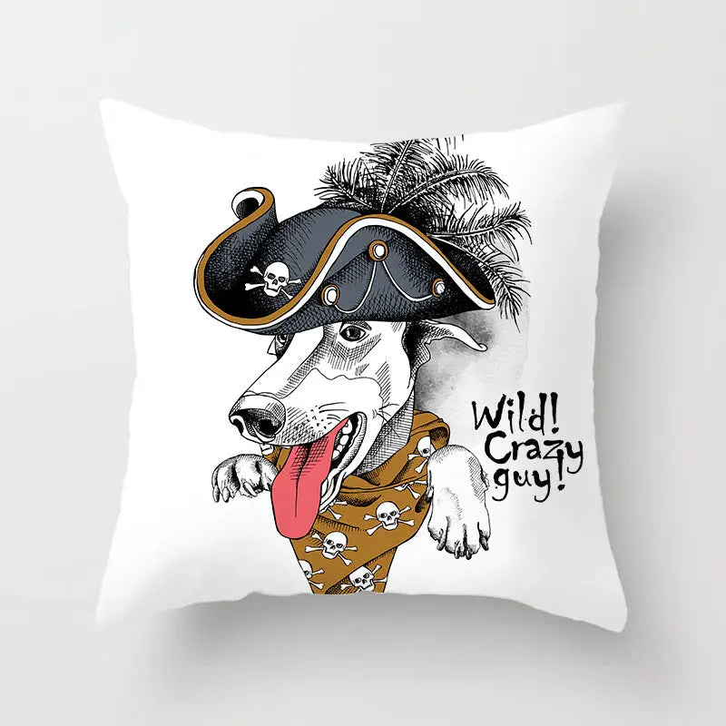 Housse de Coussin Cartoon FIBRI Style25-45x45cm