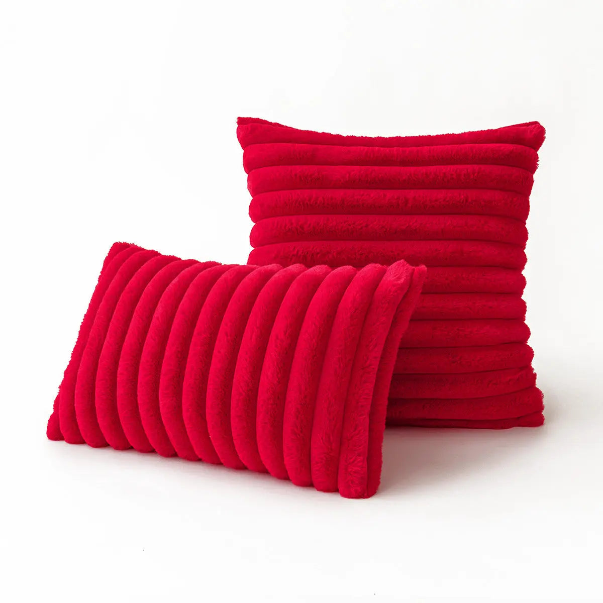 Housse de Coussin Chic POLMEGA Red-45x45cm