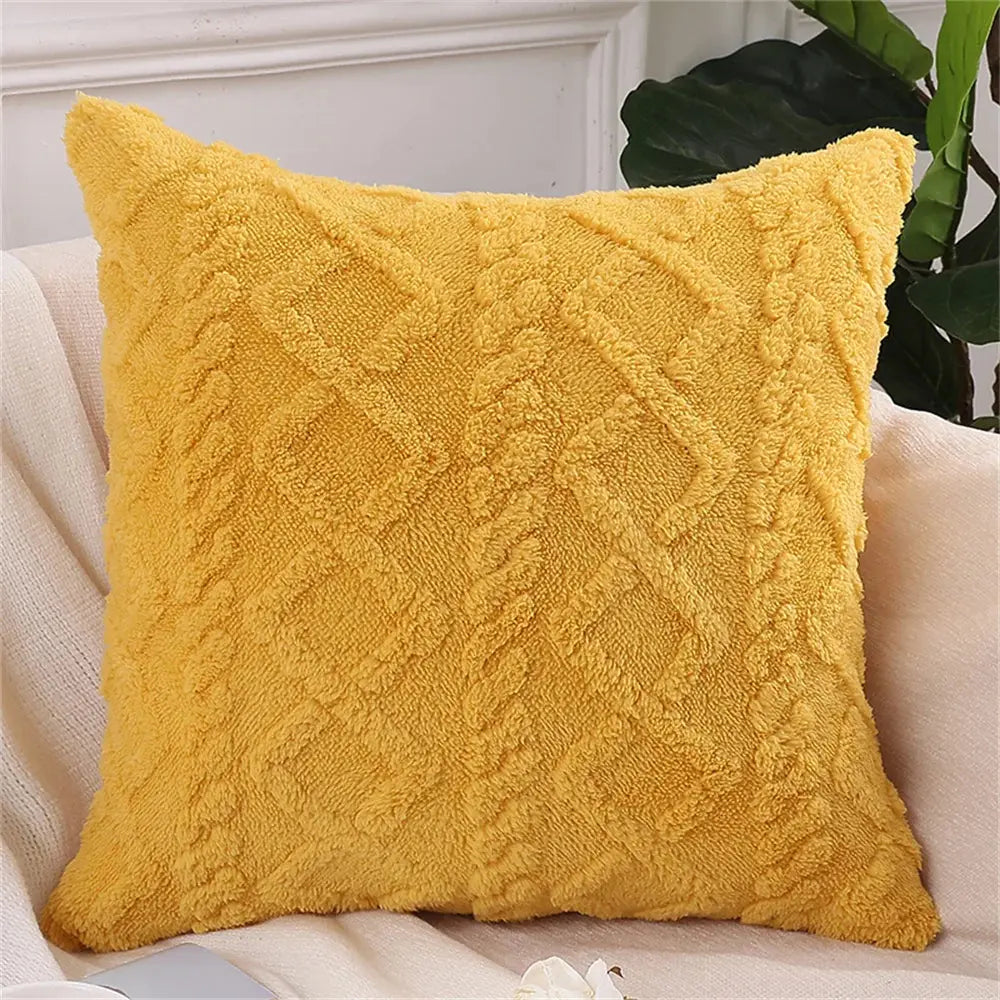 Housse de Coussin Coton Doux OLIVIO Housse de France