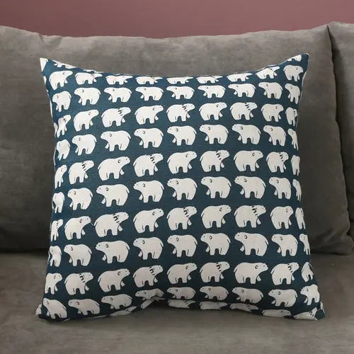 Housse de Coussin Design Éclectique VINKA 1colour-45x45cm