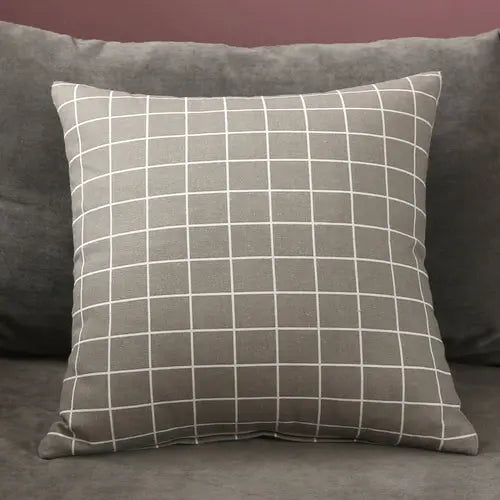 Housse de Coussin Design Éclectique VINKA 4colour-45x45cm