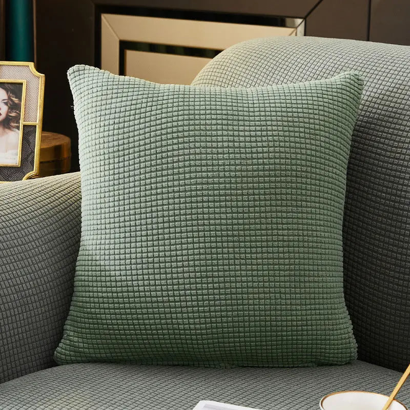 Housse de Coussin Douceur MARE와 Pine And Cypress Green-40x40cm Pillow Case